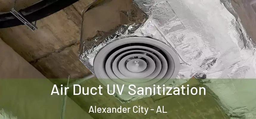 Air Duct UV Sanitization Alexander City - AL