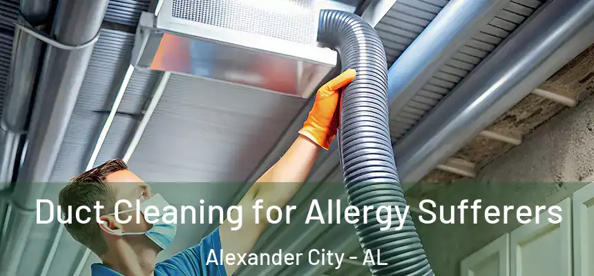 Duct Cleaning for Allergy Sufferers Alexander City - AL