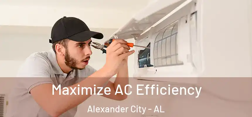 Maximize AC Efficiency Alexander City - AL