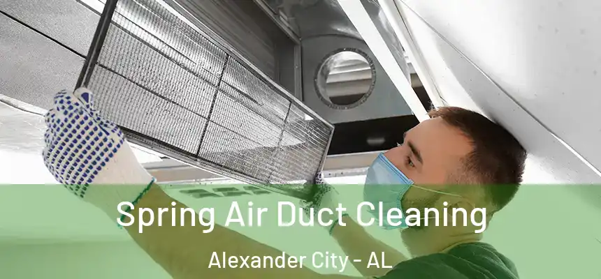Spring Air Duct Cleaning Alexander City - AL
